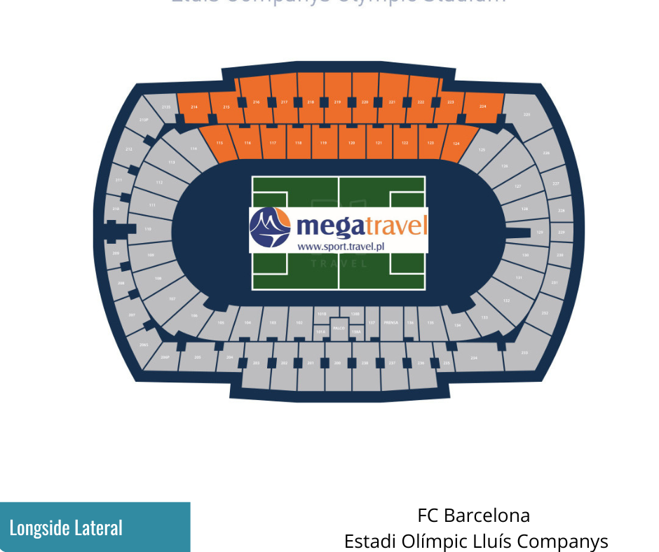 FC Barcelona wyjazd bilet Estadi Olímpic Lluís Companys Stadion Olimpijski