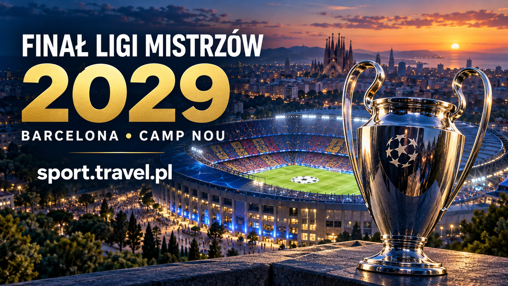 Finał Ligi Mistrzów 2029 w Barcelonie